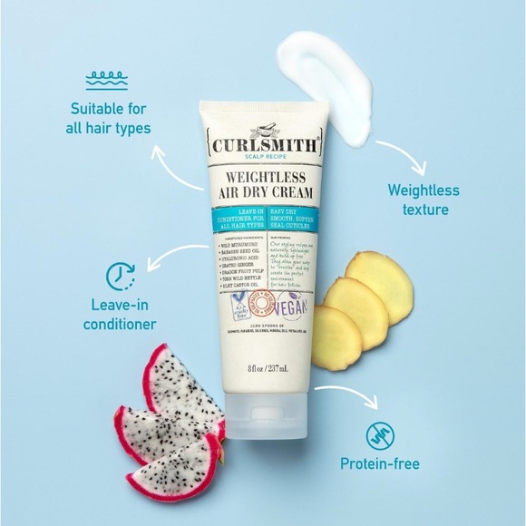 Curlsmith Weightless Air Dry Cream - Picture 1 of 4
